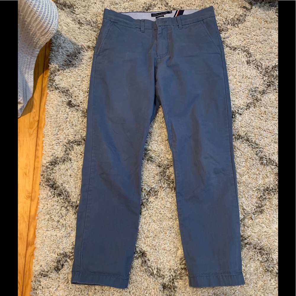 Tommy Hilfiger Blue Casual Pants